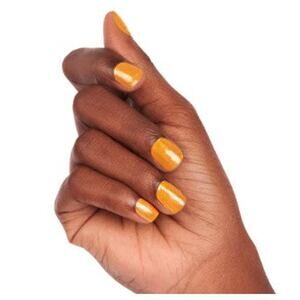 Color Street Golden Rule Nail Strips Butterscotch Gold Glitter